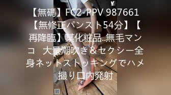 【無碼】FC2-PPV 987661 【無修正パンスト54分】【再降臨】某化粧品..無毛マンコ♥大量潮吹き＆セクシー全身ネットストッキングでハメ撮り口內発射