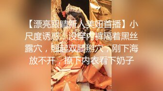 【漂亮眼睛新人美妞首播】小尺度诱惑，没穿内裤隔着黑丝露穴，翘起双腿掰穴，刚下海放不开，撩下内衣看下奶子