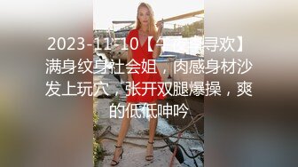 2023-11-10【午夜李寻欢】满身纹身社会姐，肉感身材沙发上玩穴，张开双腿爆操，爽的低低呻吟