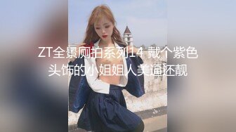 ZT全景厕拍系列14 戴个紫色头饰的小姐姐人美逼还靓