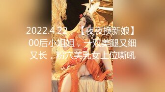 2022.4.22，【夜夜换新娘】00后小姐姐，一双美腿又细又长，粉穴美乳女上位嘶吼