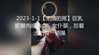 2023-1-1【无情的屌】巨乳肥臀肉感熟女，女仆装，怼着大肥臀一顿操